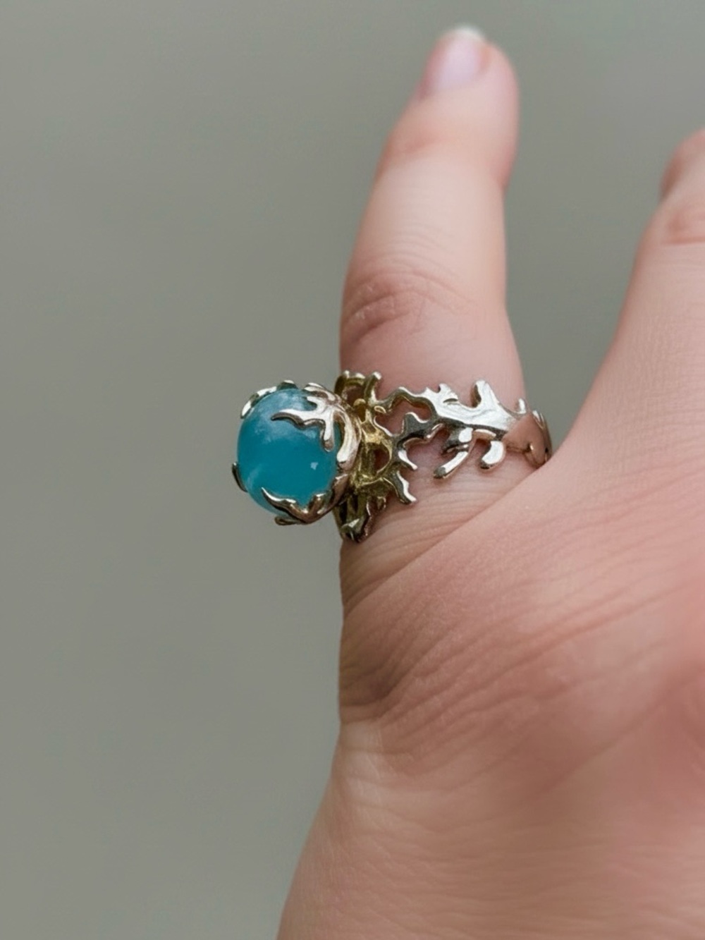 Genuine Aquamarine Set in 925 Sterling Silver - Picture 3 of 11